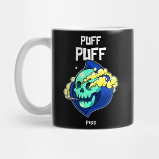 skeleton smoking Mug